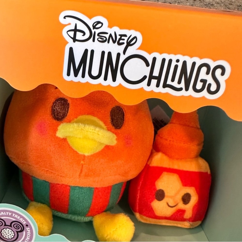 Orange Bird Munchling Disney Parks Plush NEW